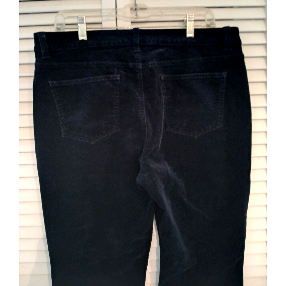 Talbots Corduroy Pants Simply Flattering Collection Women's 14P Navy Blue - Picture 3 of 8